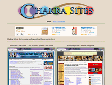 Tablet Screenshot of chakrasites.com